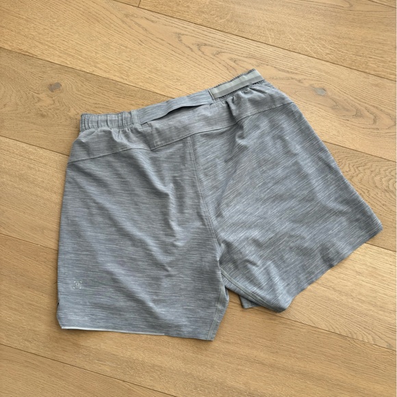 Lululemon Surge Short Lined Heather Allover Sea Salt - Picture 8 of 10